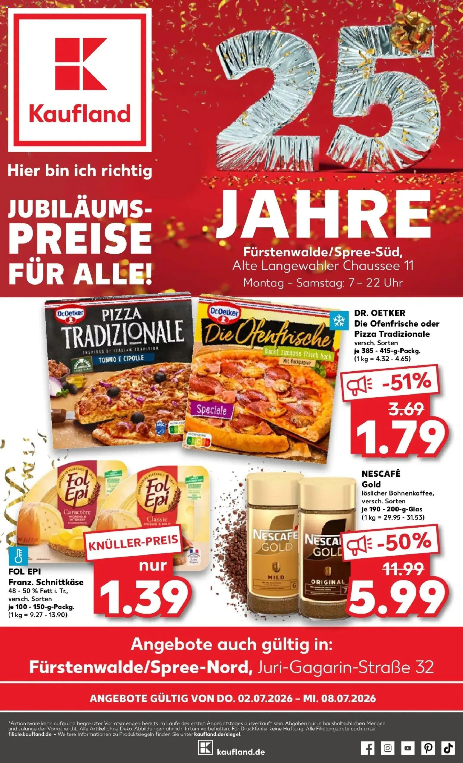 Vorschau von dem Prospekt des Geschäftes Kaufland, gültig ab dem 02.07.2026