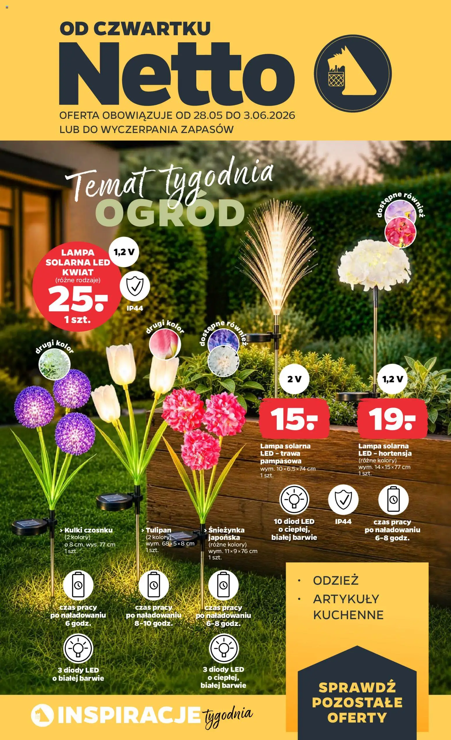 Pogląd gazetki "Netto gazetka od czwartku NonFood" ze sklepu Netto ważnej od 28.05.2026