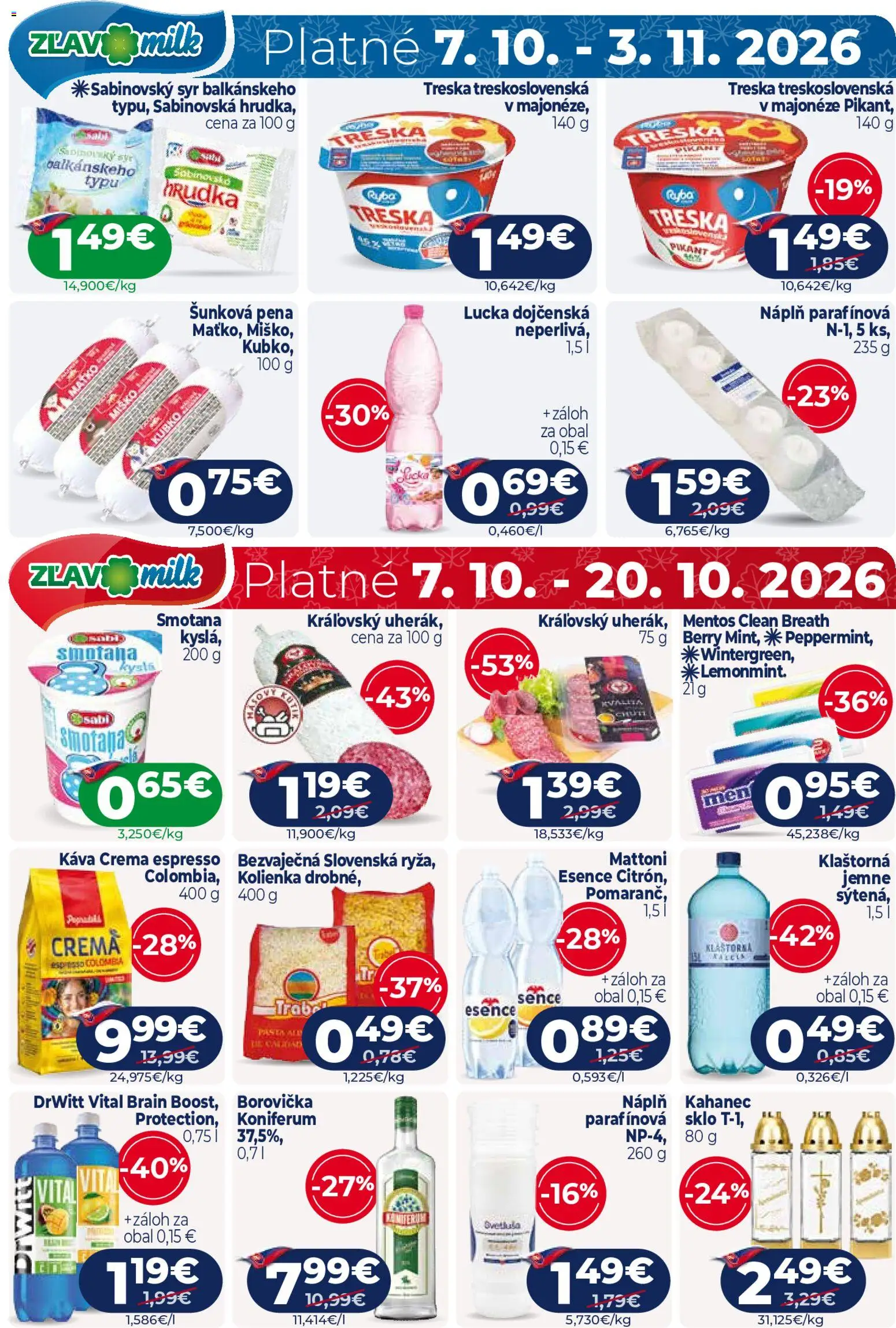 Náhľad Milk Agro letáku platného od 07.10.2026