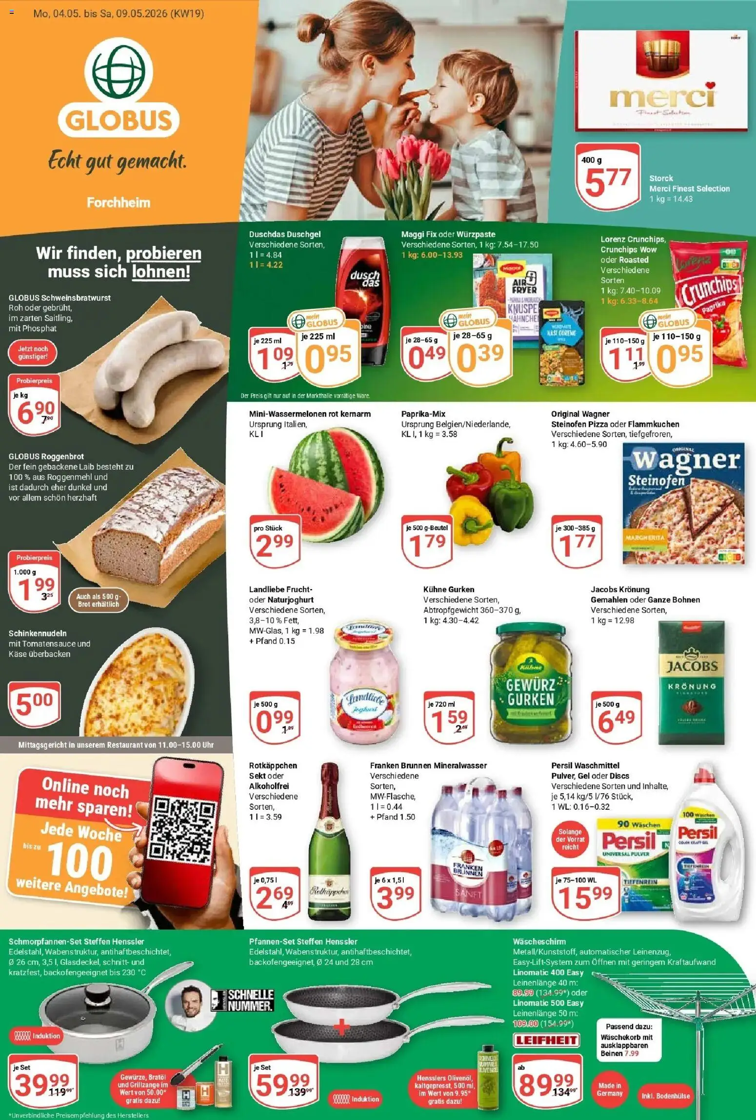 Vorschau von dem Prospekt des Geschäftes Globus, gültig ab dem 04.05.2026