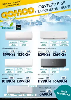 Pregled letka Domod Katalog trgovine Domod vrijedi od 05.05.2026