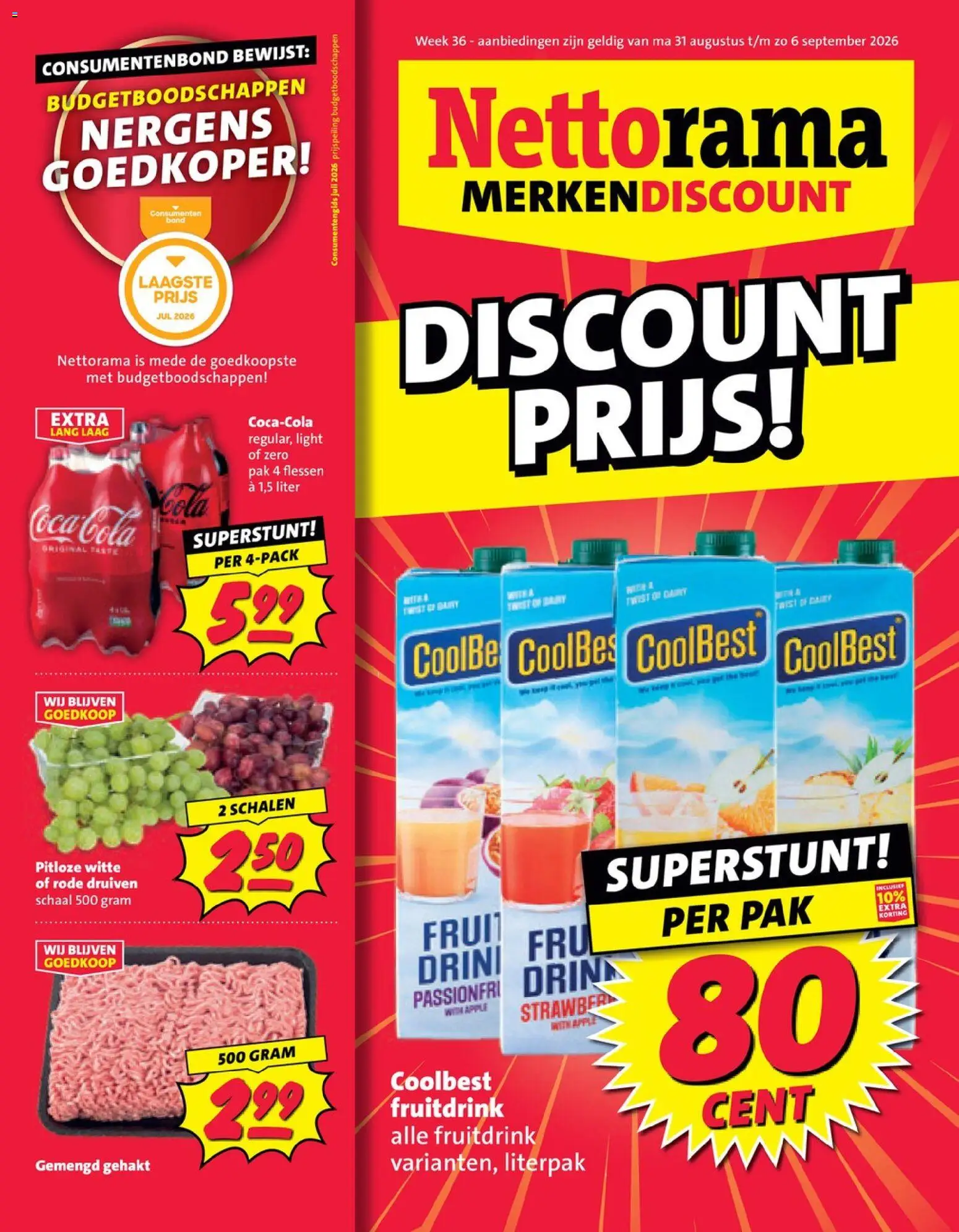 Voorbeeld van Nettorama folder van winkel Nettorama geldig vanaf 31-08-2026