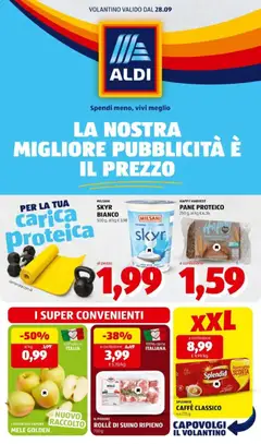 Anteprima dell'opuscolo Aldi volantino dal negozio Aldi valido da 28/09/2026