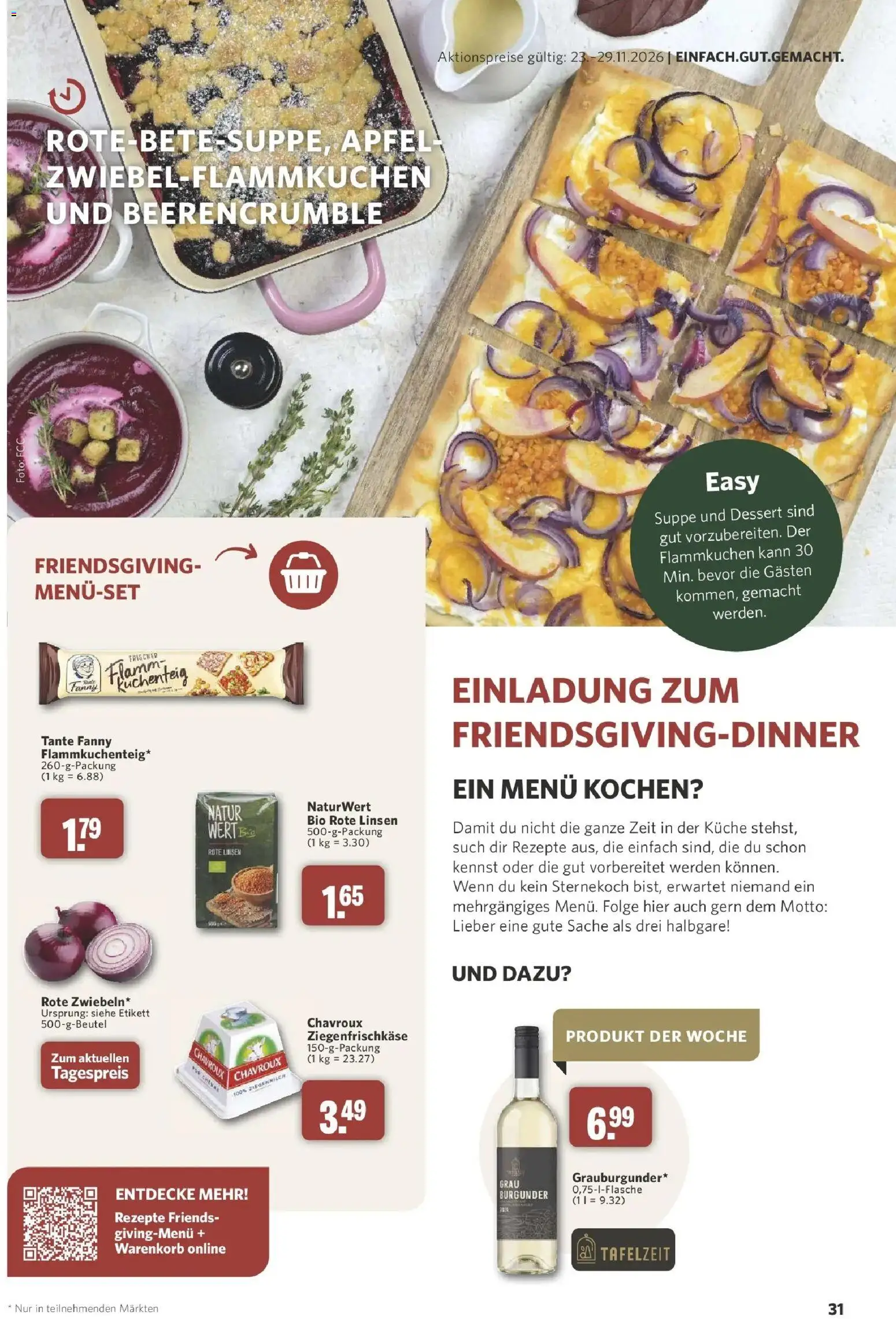 Vorschau von dem Prospekt des Geschäftes Combi, gültig ab dem 26.10.2026