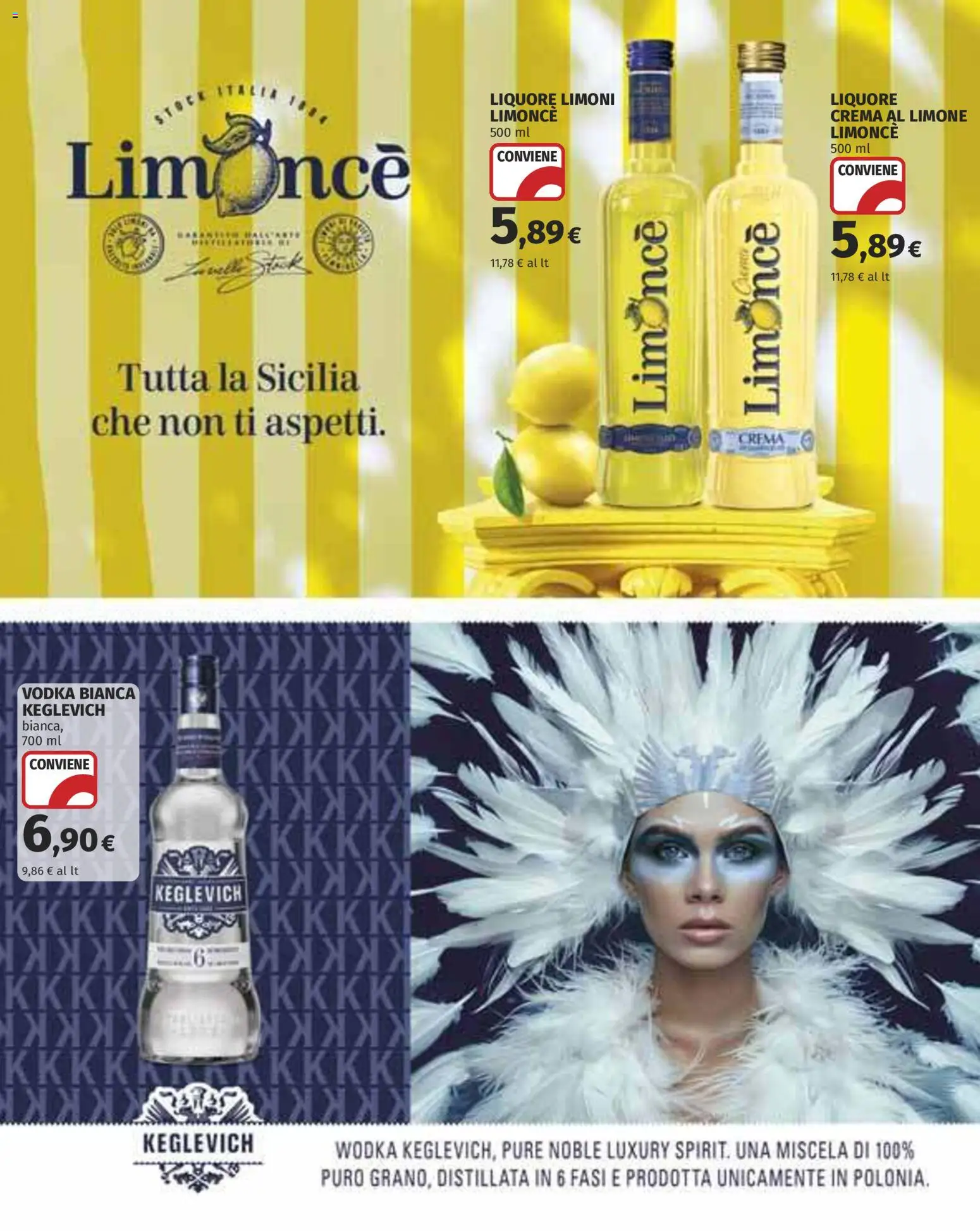 Anteprima dell'opuscolo Ipercoop volantino Extra offerte dal negozio Ipercoop valido da 22/10/2026 - Crema, Limone, Vodka, Liquore, Limoni