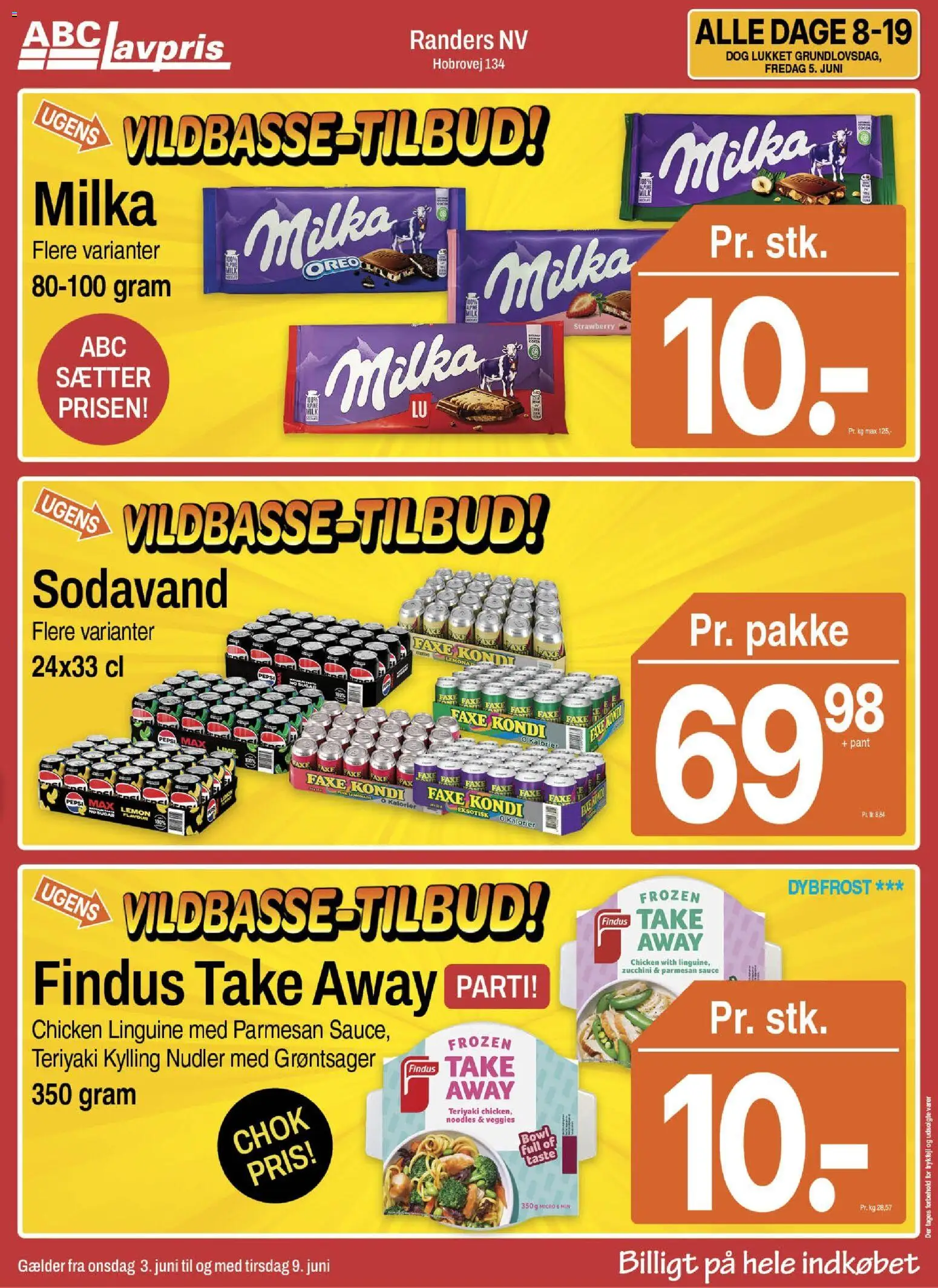 Eksempel på tilbudsavis Abc Lavpris - Tilbudsavis Uge 23 fra butik Abc Lavpris gyldig fra 03/06/2026