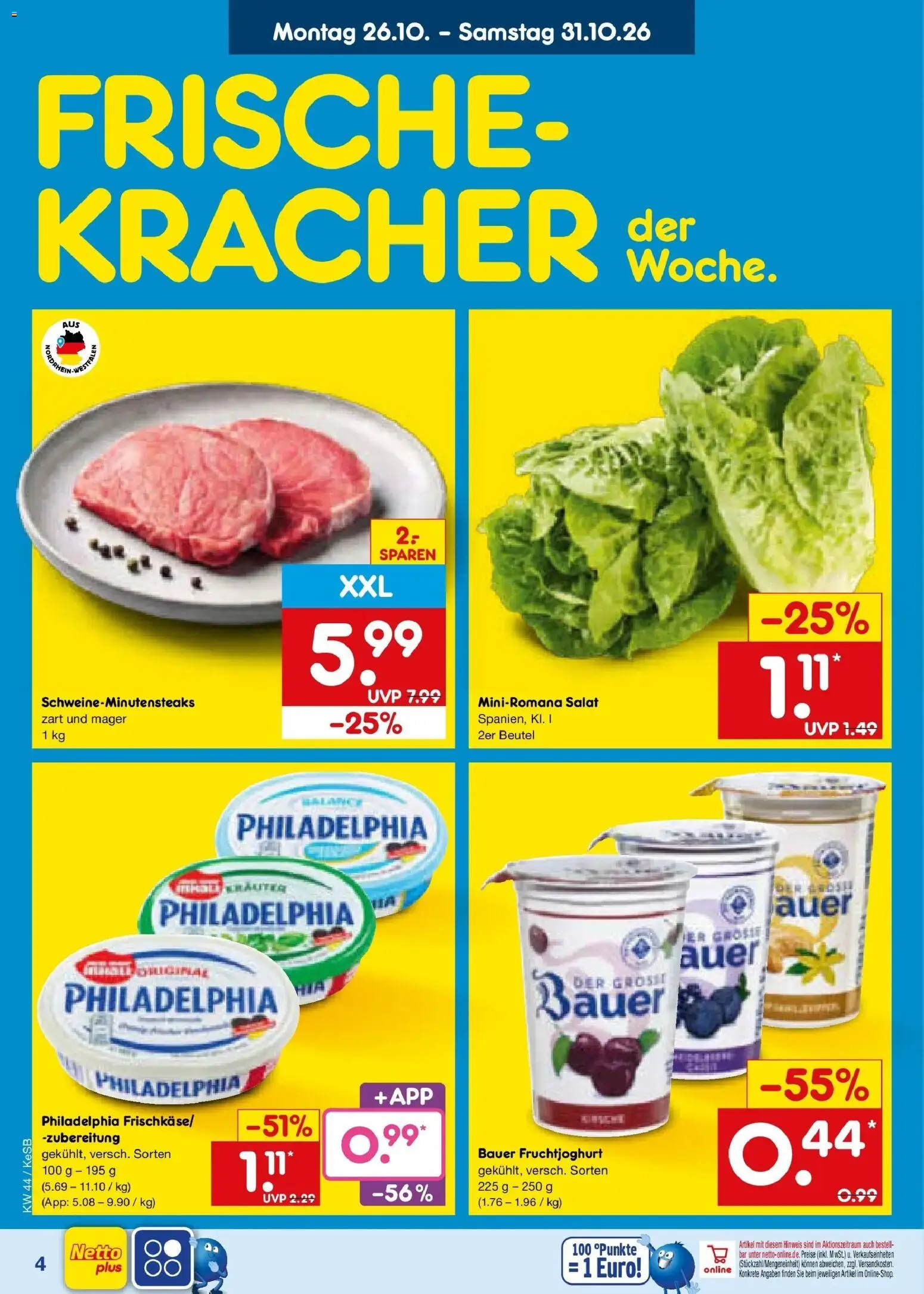 Vorschau von dem Prospekt des Geschäftes Netto Marken-Discount, gültig ab dem 26.10.2026