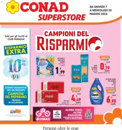 Anteprima dell'opuscolo Conad volantino Superstore Piemonte dal negozio Conad valido da 07/05/2026
