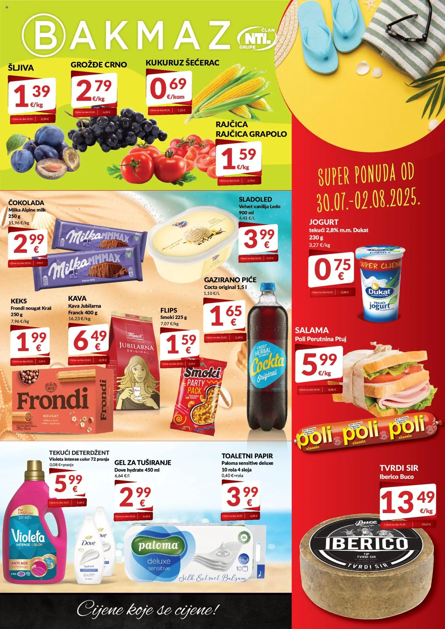 Pregled letka Bakmat Super Ponuda trgovine Bakmaz vrijedi od 30.07.2026