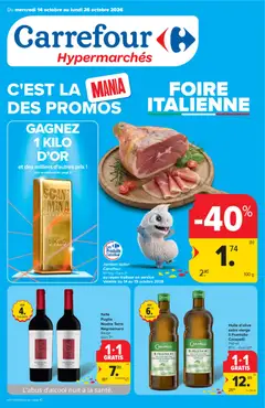 Prévisualisation de Carrefour Hypermarché Promotions de la semaine du magasin Carrefour formulaire valide 14/10/2026