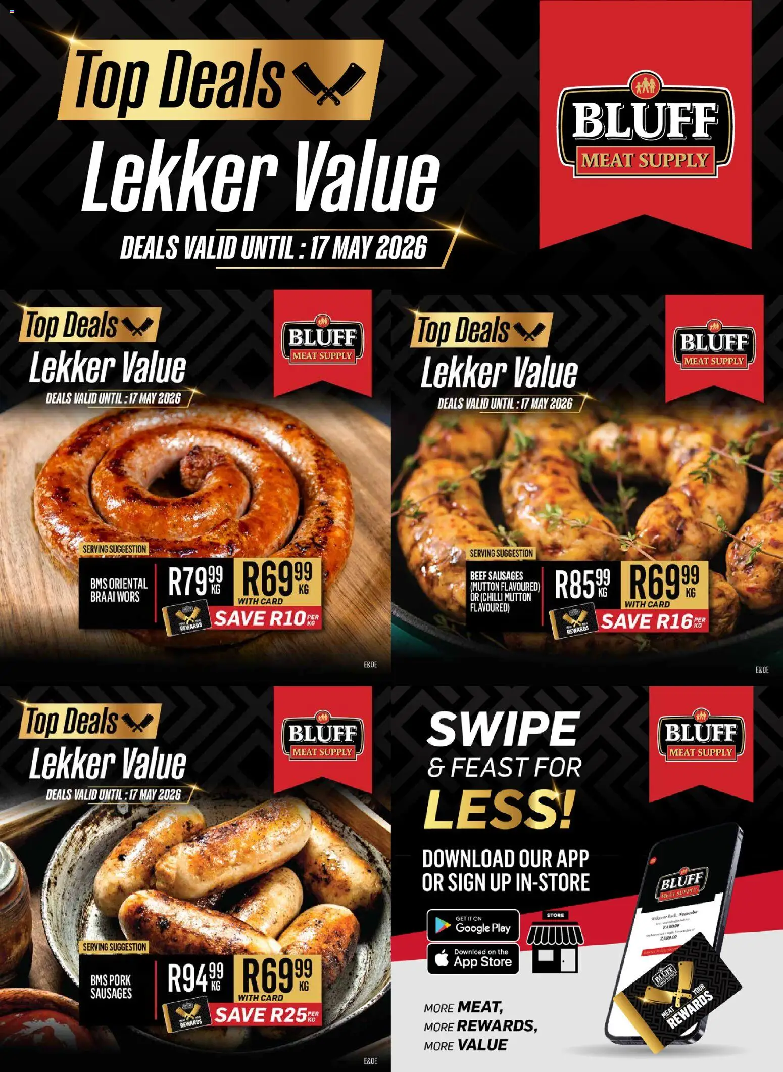 Preview of Bluff Meat Supply flyer valid from 11/05/2026