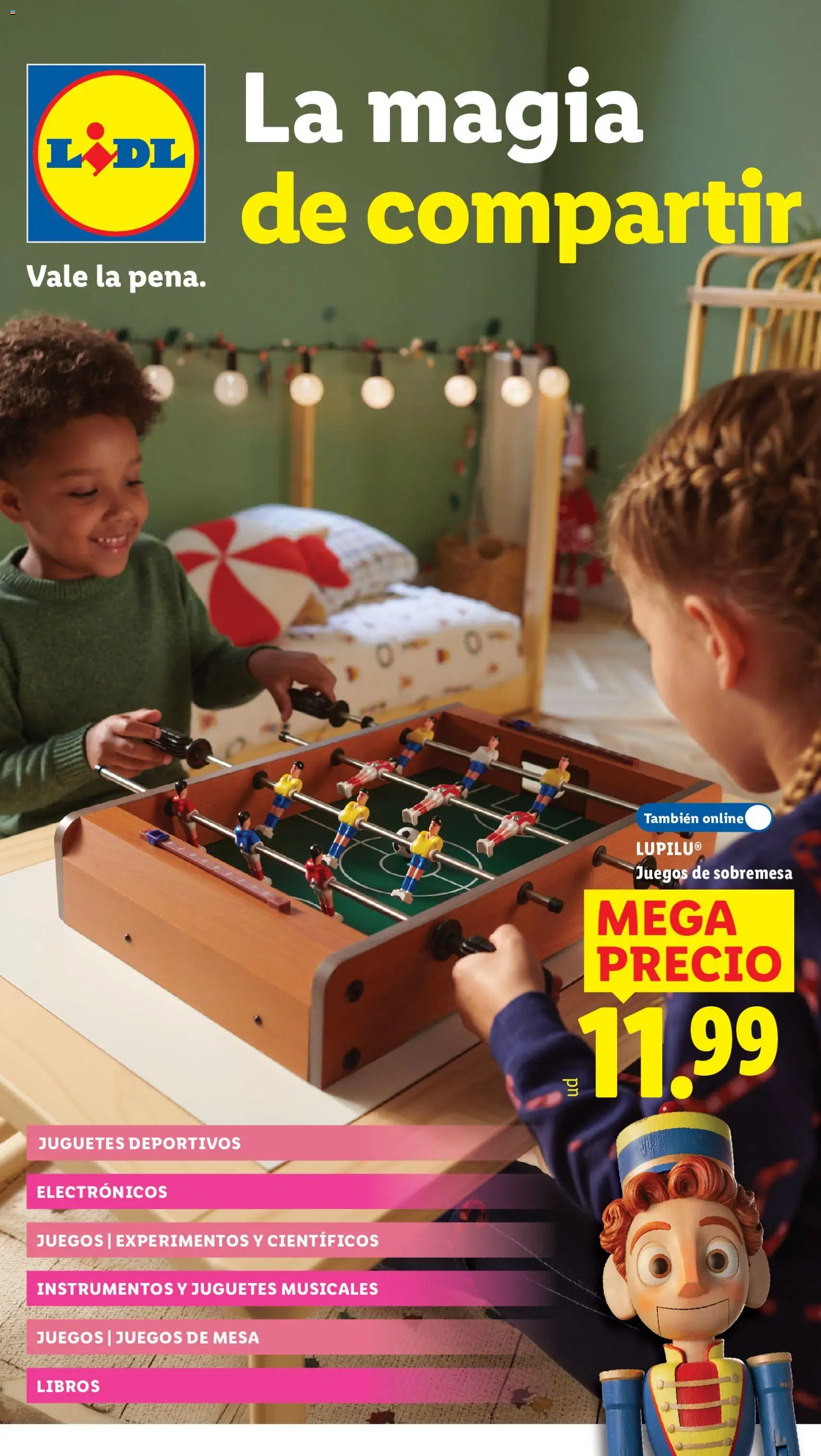 Vista previa del folleto de la tienda Lidl válido desde el 21/10/2026 - Libros, Juguetes, Juegos de mesa, Mesa