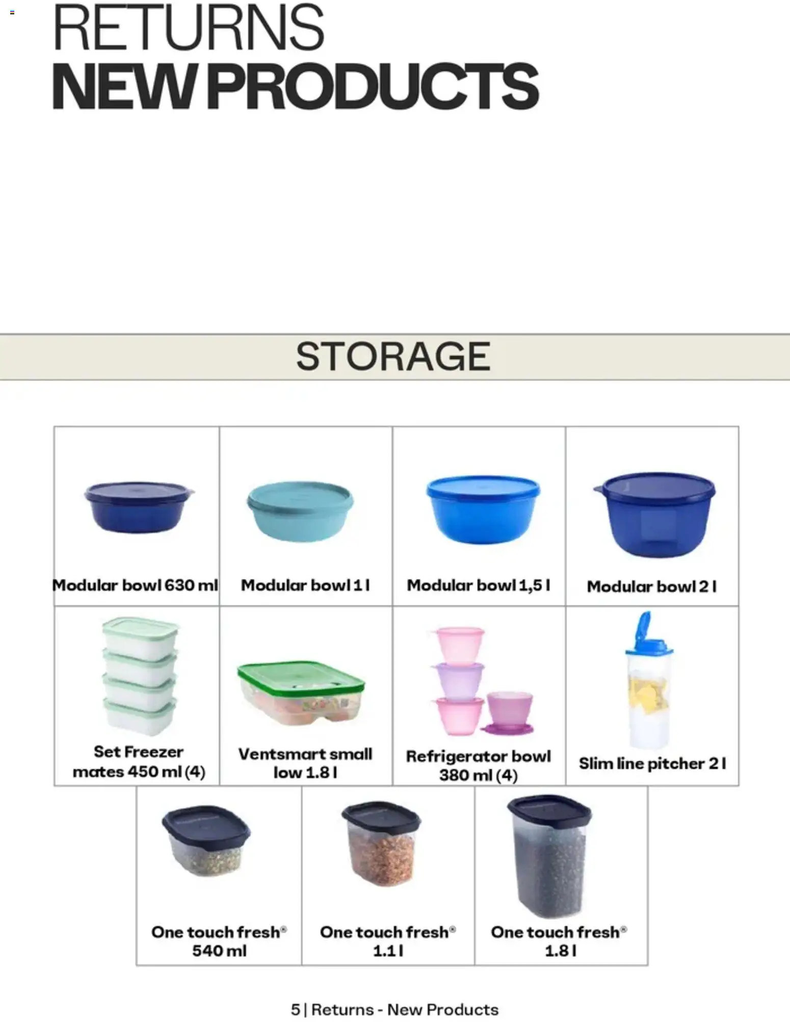 Prévisualisation de Catalogue Tupperware Hiver du magasin Tupperware formulaire valide 01/11/2026