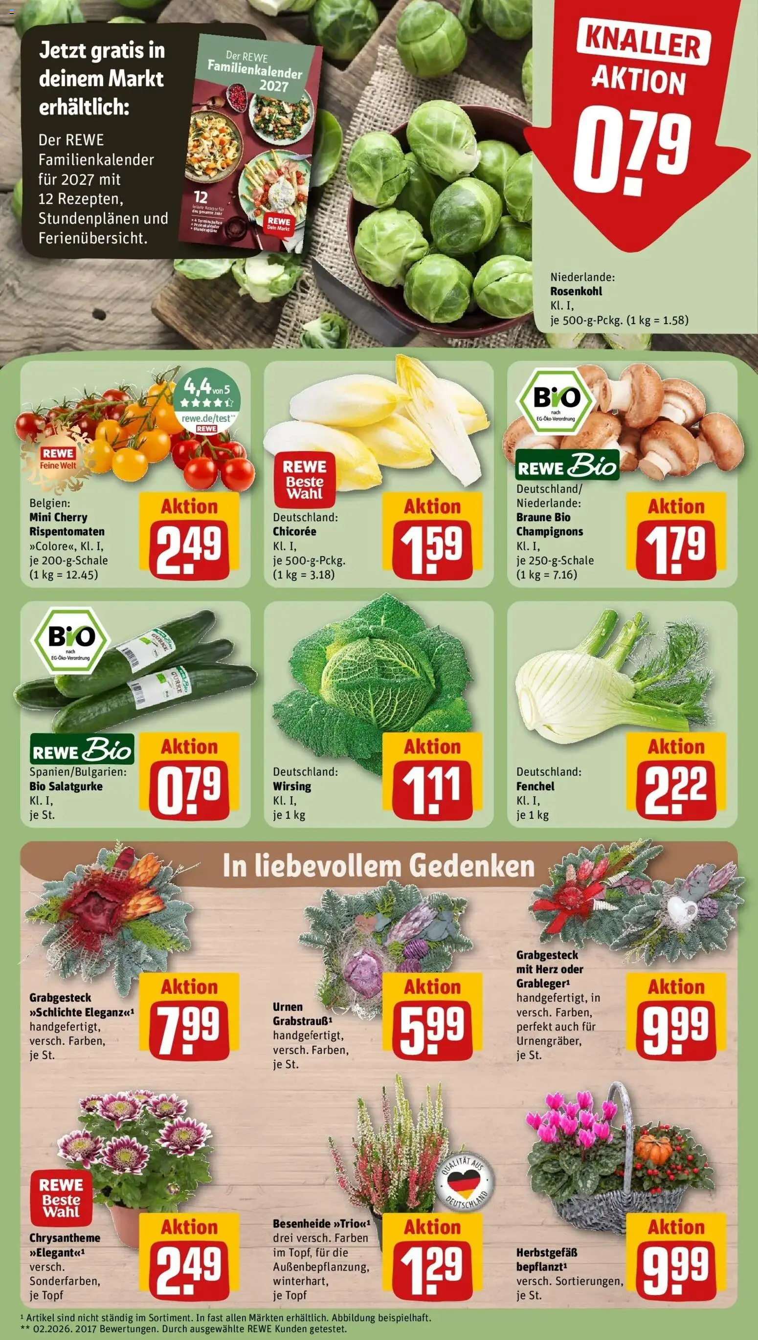 Vorschau von dem Prospekt des Geschäftes Rewe, gültig ab dem 19.10.2026