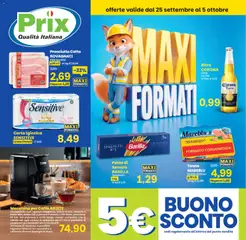 Anteprima dell'opuscolo Prix volantino dal negozio Prix valido da 25/09/2026