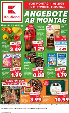 Náhled nabídky: Kaufland Německo Kaufland Německo leták - Angebote ab Montag platný od 11.05.2026