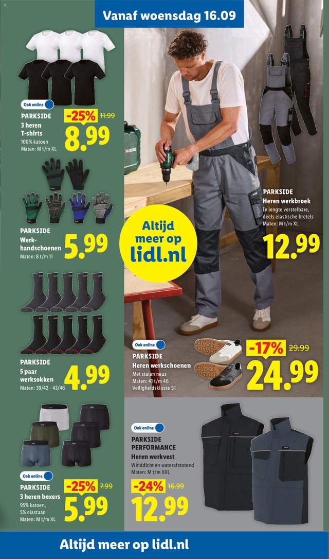 Nieuwe Lidl folder vanaf 14-09