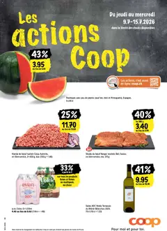 Vorschau des Merkblatts Coop aktionen FR vom Shop Coop gültig von 09.07.2026 bis 15.07.2026