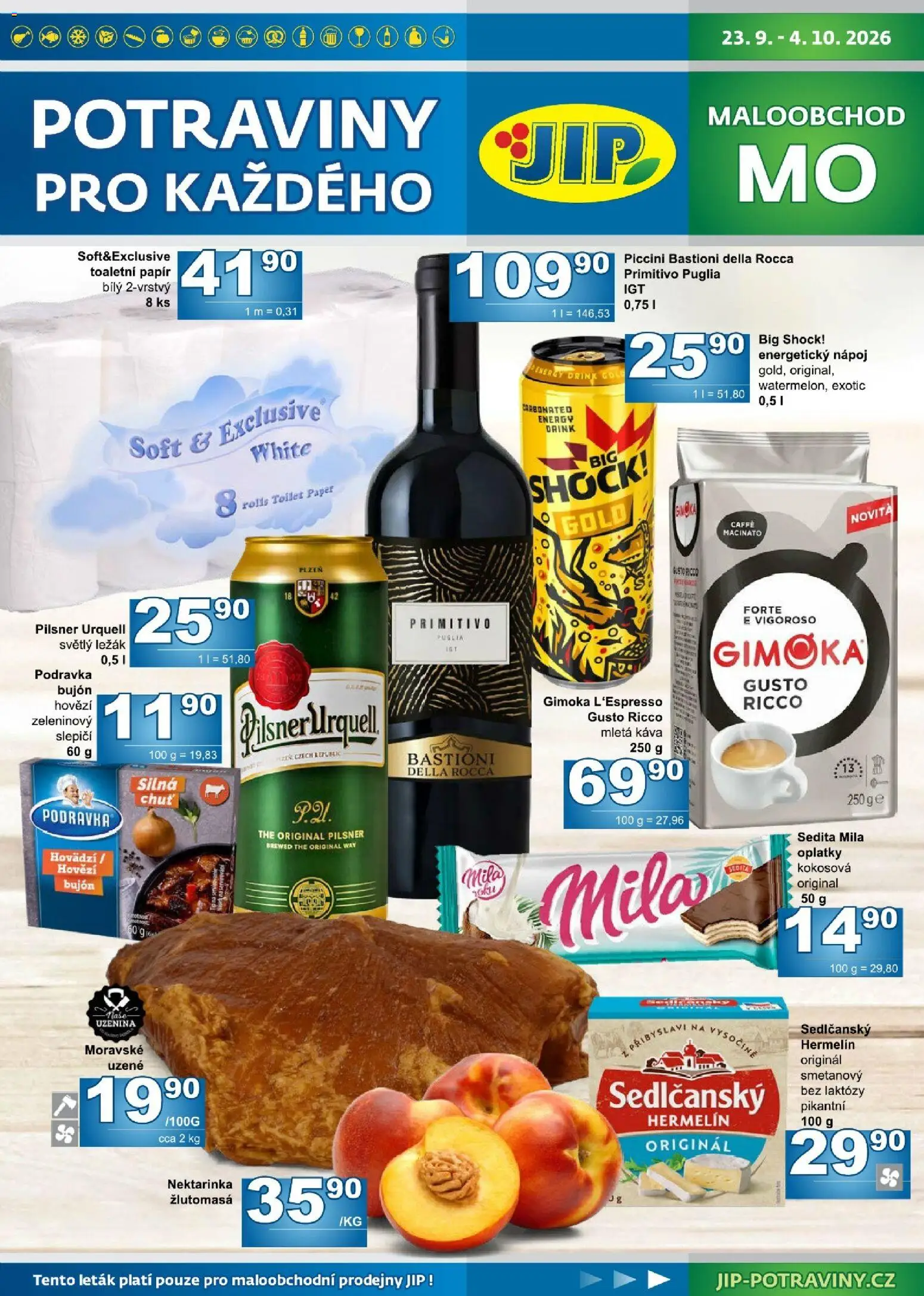Náhled nabídky: Jip Jip leták platný od 23.09.2026
