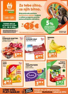 Pregled letka Studenac Katalog trgovine Studenac vrijedi od 09.09.2026