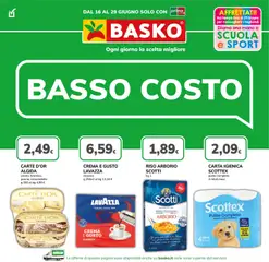 Anteprima dell'opuscolo Basko volantino dal negozio Basko valido da 16/06/2026