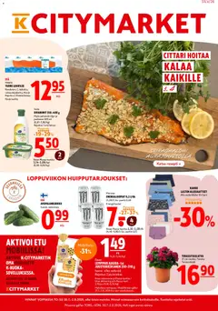 Kaupan K-Citymarket K-Citymarket tarjoukset esikatselu, voimassa 30/07/2026