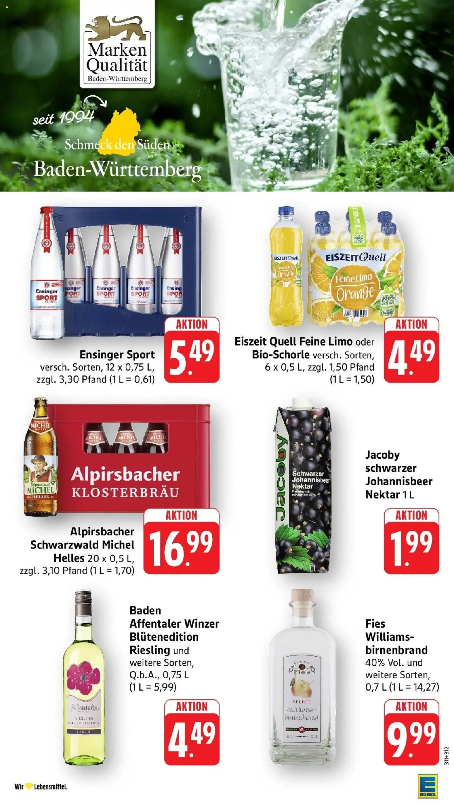Vorschau von dem Prospekt des Geschäftes Edeka, gültig ab dem 19.10.2026