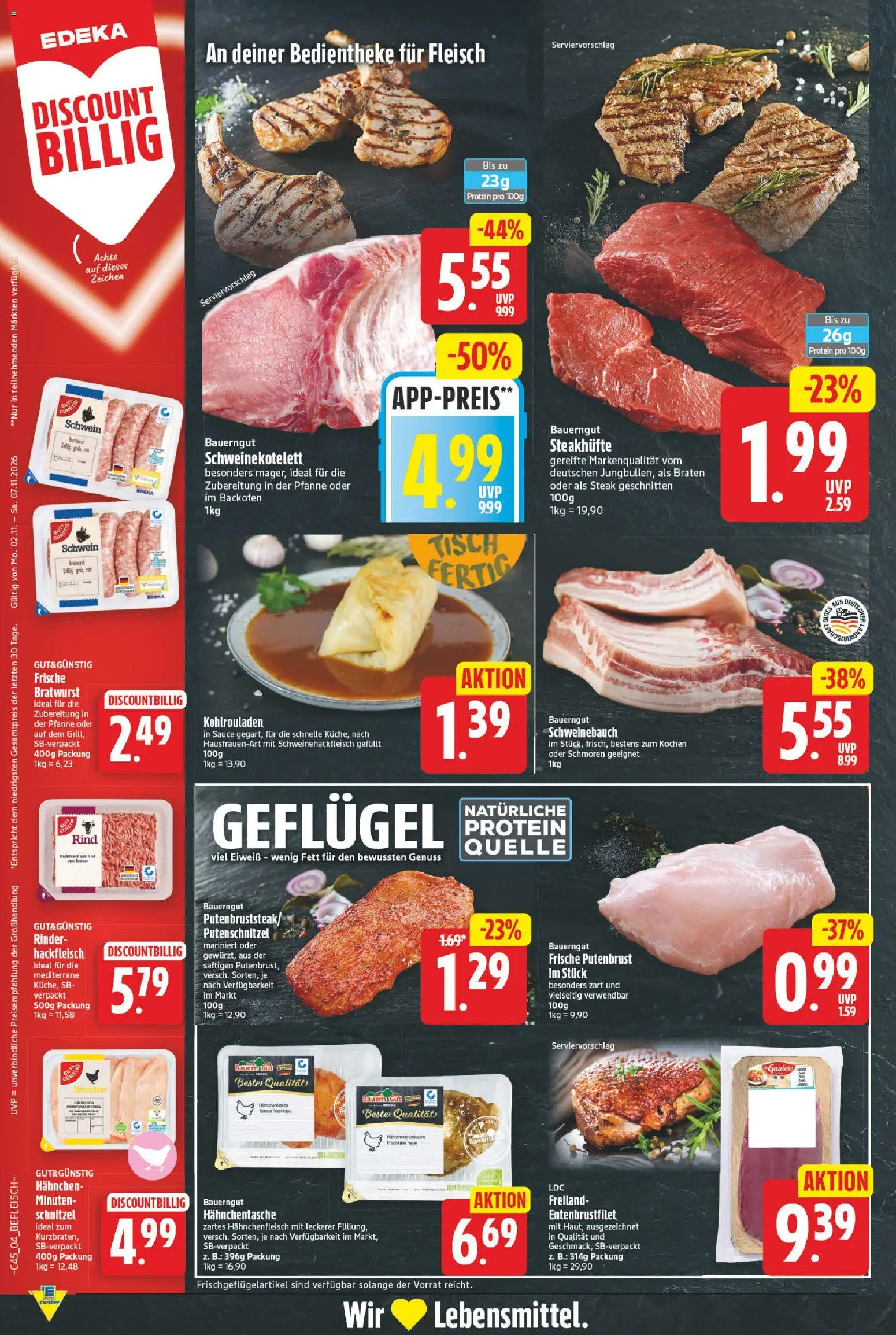 Vorschau von dem Prospekt des Geschäftes E center, gültig ab dem 02.11.2026