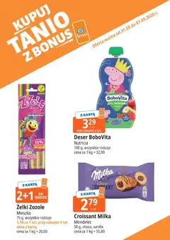 Pogląd gazetki "E.Leclerc gazetka - Kupuj Tanio Z Bonus" ze sklepu E.Leclerc ważnej od 31.08.2026