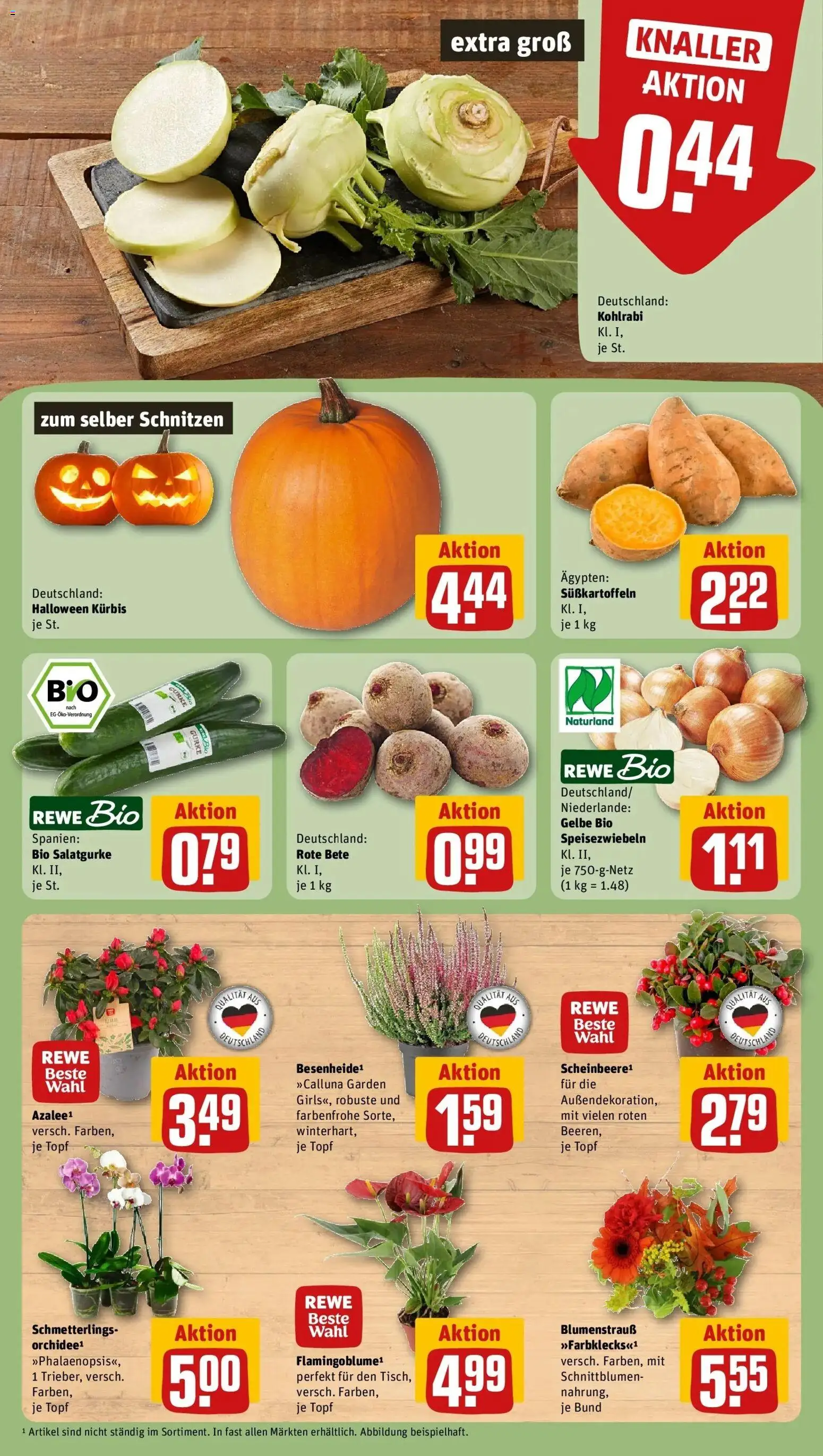 Vorschau von dem Prospekt des Geschäftes Rewe, gültig ab dem 12.10.2026