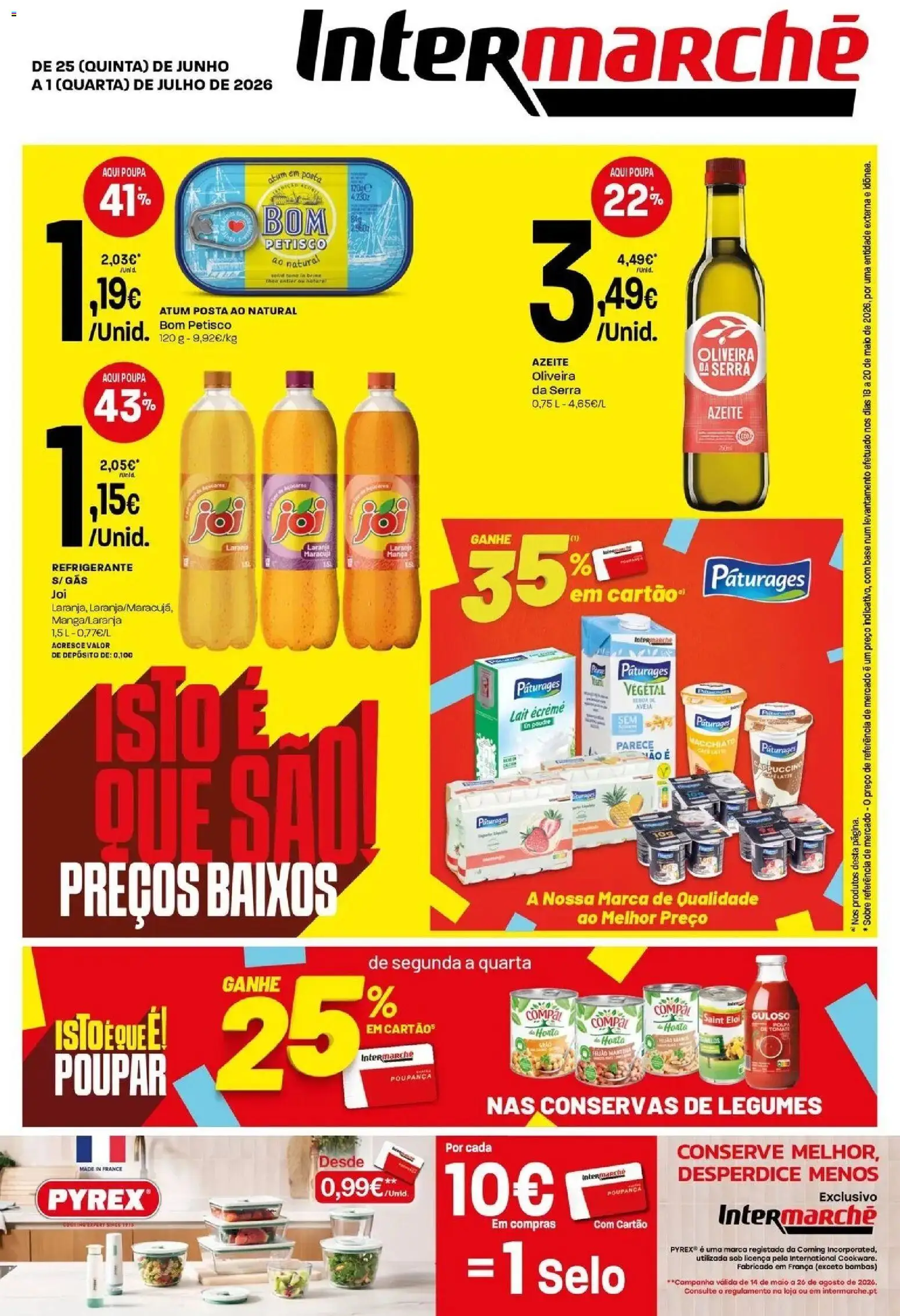 Pré-visualização do folheto da loja Intermarché válida a partir de 25/06/2026