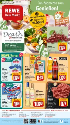 Vorschau von dem Prospekt des Geschäftes Rewe, gültig ab dem 06.07.2026