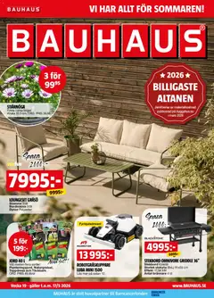 Förhandsgranska reklamblad Bauhaus erbjudanden från butik Bauhaus gäller från 01/05/2026