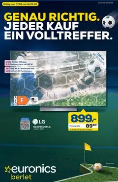 Vorschau von dem Prospekt des Geschäftes Euronics, gültig ab dem 07.05.2026