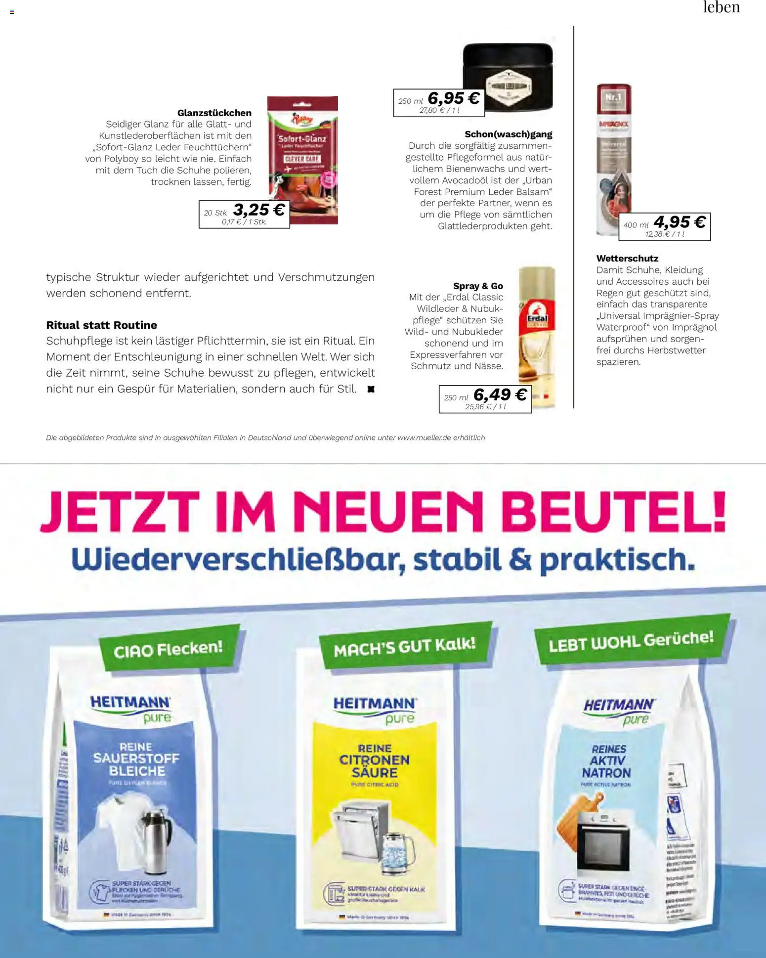 Vorschau von dem Prospekt des Geschäftes Müller, gültig ab dem 01.09.2026 - Kalk