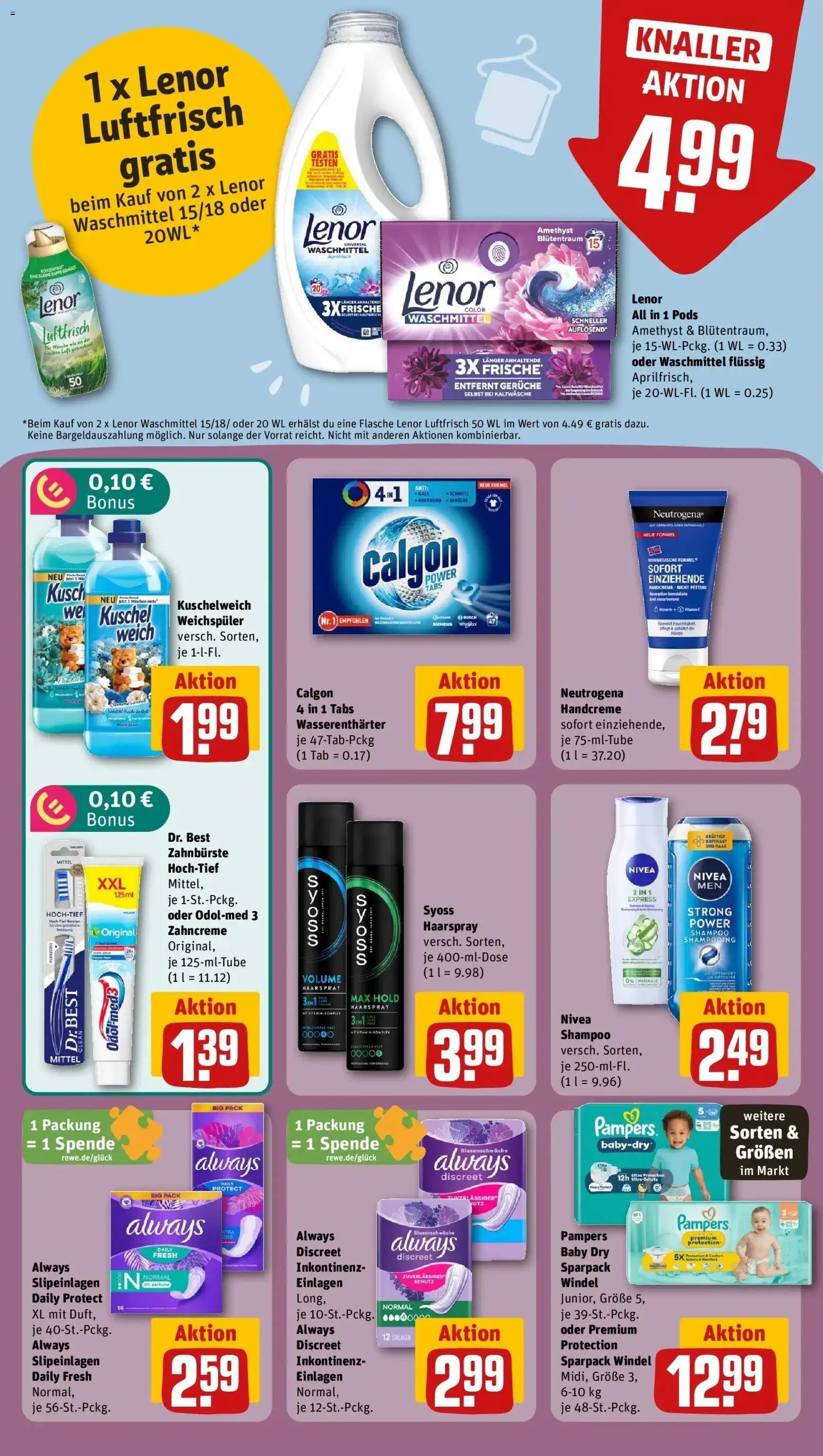 Vorschau von dem Prospekt des Geschäftes Rewe, gültig ab dem 26.10.2026