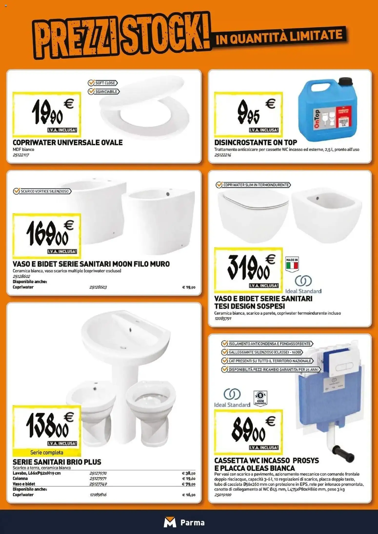 Anteprima dell'opuscolo TECNOMAT catalogo Parma dal negozio TECNOMAT valido da 29/10/2026