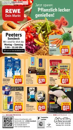 Vorschau von dem Prospekt des Geschäftes Rewe, gültig ab dem 24.08.2026