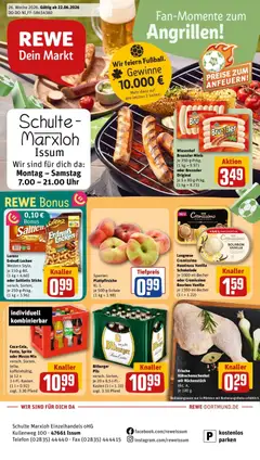 Vorschau von dem Prospekt des Geschäftes Rewe, gültig ab dem 21.06.2026
