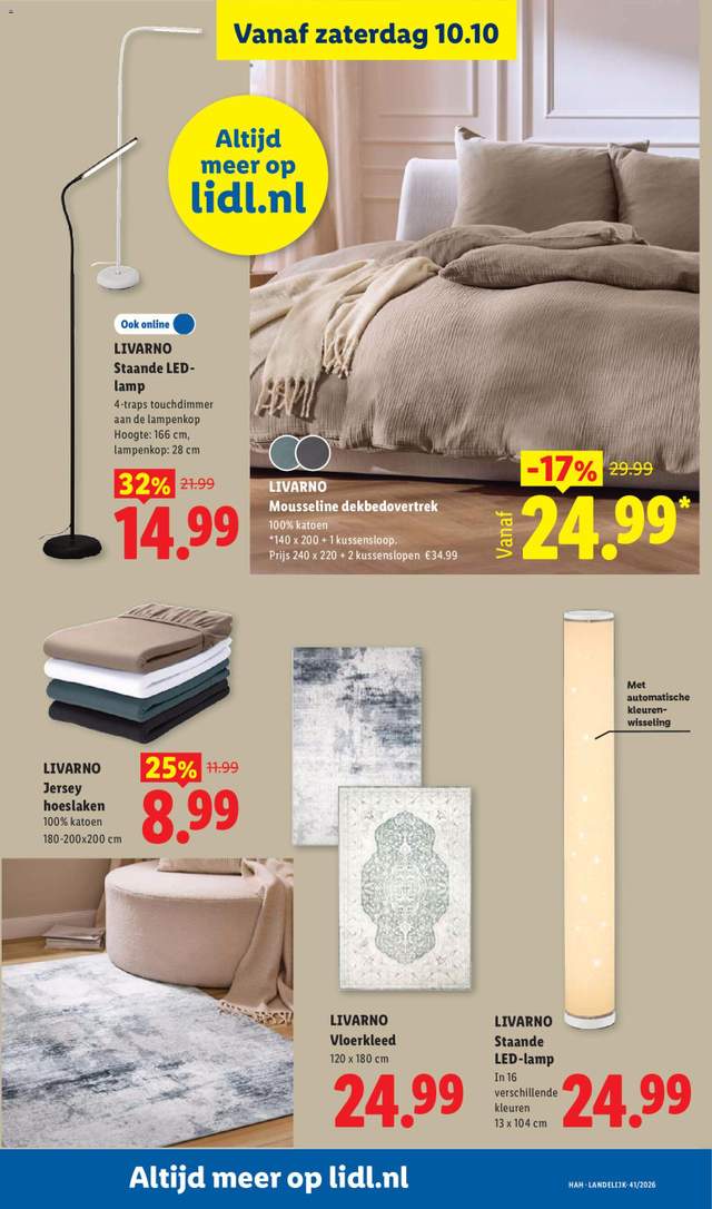 Nieuwe Lidl folder vanaf 05-10