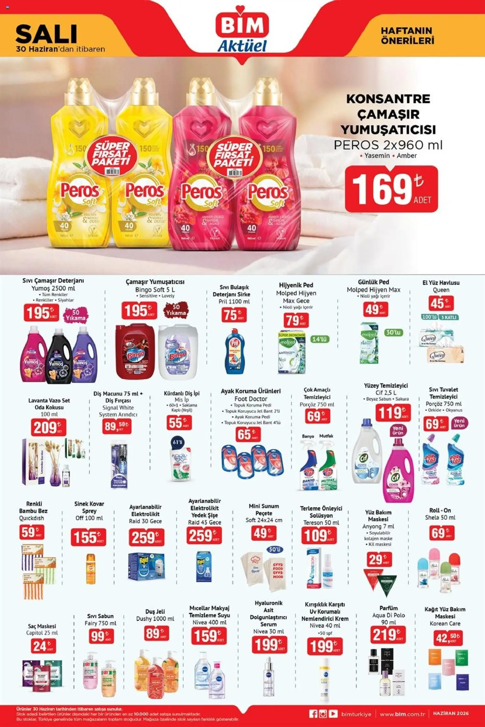 BİM BİM - Katalog Salı 30.06.2026 - Broşürünün önizlemesi