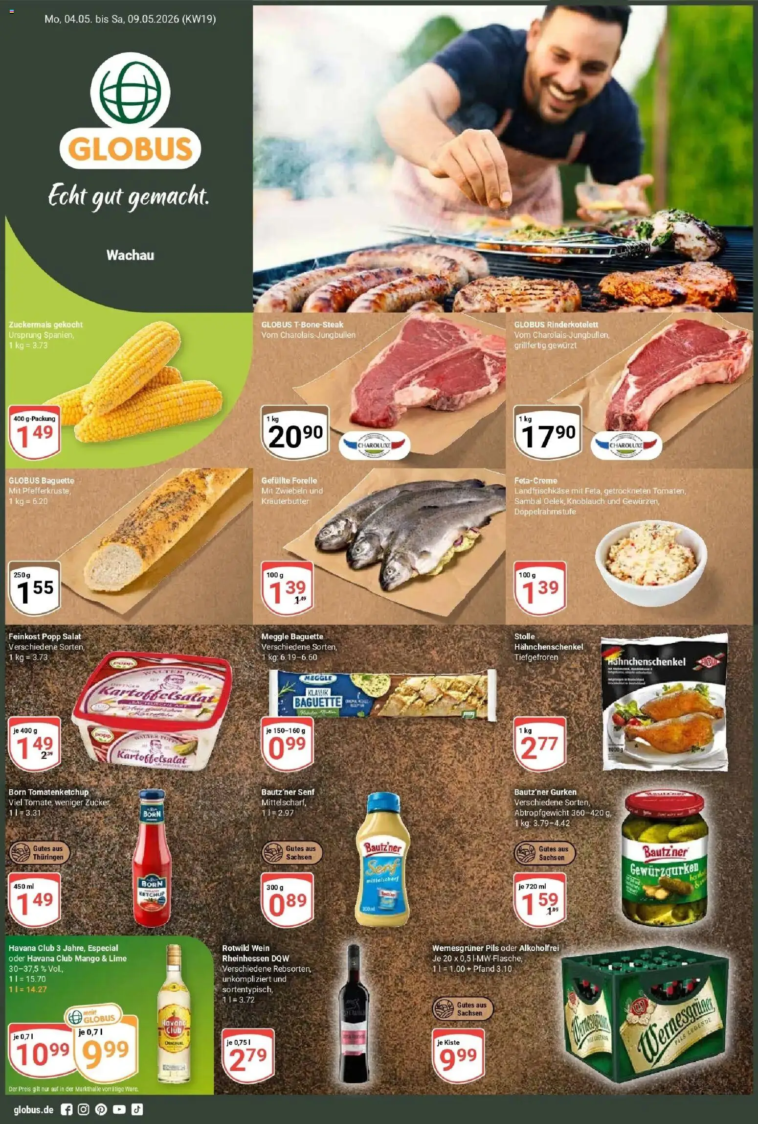 Vorschau von dem Prospekt des Geschäftes Globus, gültig ab dem 04.05.2026