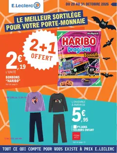 Prévisualisation de E.Leclerc catalogue du magasin E.Leclerc formulaire valide 20/10/2026