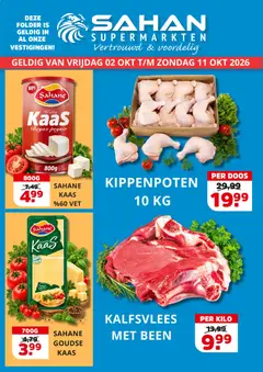 Voorbeeld van Sahan folder - van winkel Sahan geldig vanaf 02-10-2026