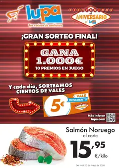 Vista previa del folleto de la tienda Lupa Supermercados válido desde el 14/05/2026 