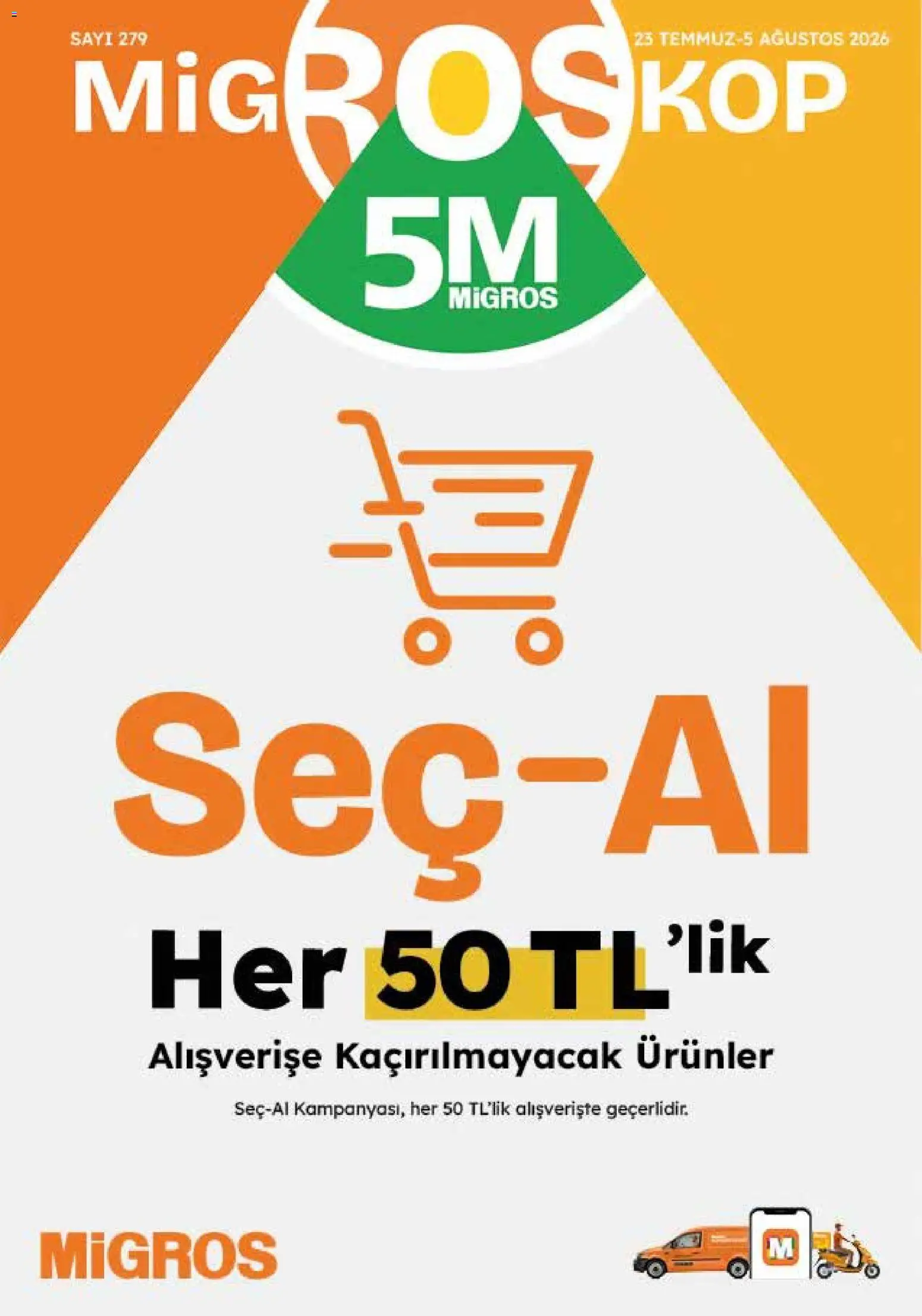Migros Migros Katalog - 5M Migroskop Dijital 23.07.2026 - Broşürünün önizlemesi