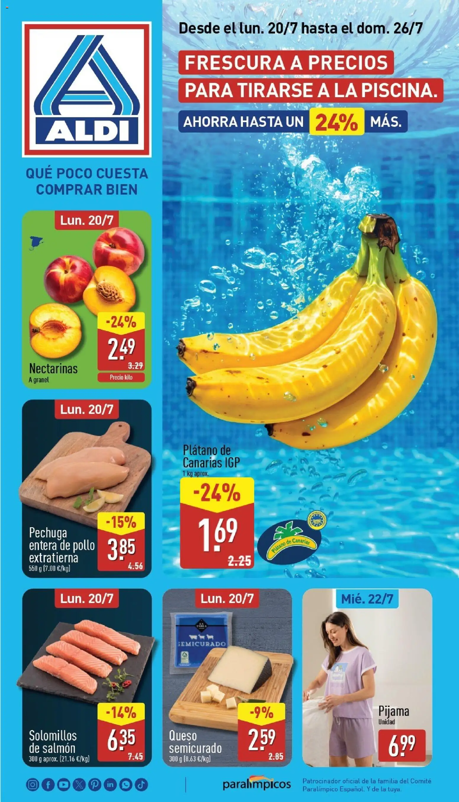 Vista previa del folleto de la tienda Aldi válido desde el 20/07/2026 