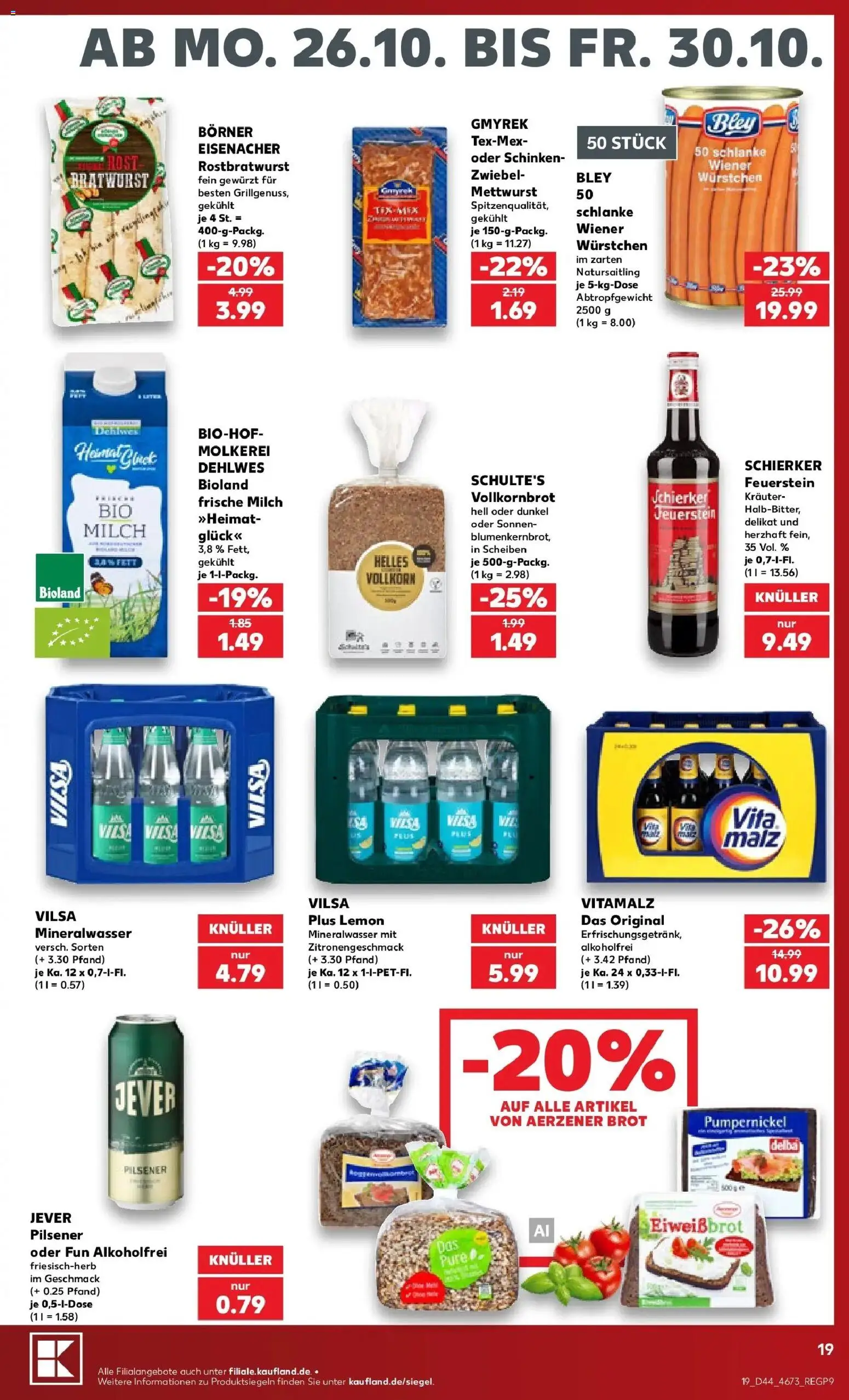 Vorschau von dem Prospekt des Geschäftes Kaufland, gültig ab dem 26.10.2026
