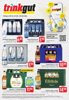 Vorschau von dem Prospekt des Geschäftes Trinkgut, gültig ab dem 03.08.2026