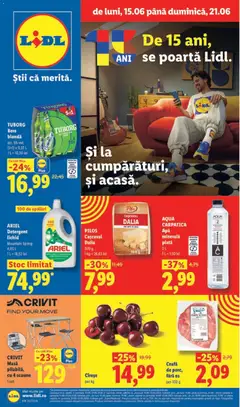 Previzualizarea de cataloage: Lidl Lidl Catalog valabil de la 15.06.2026